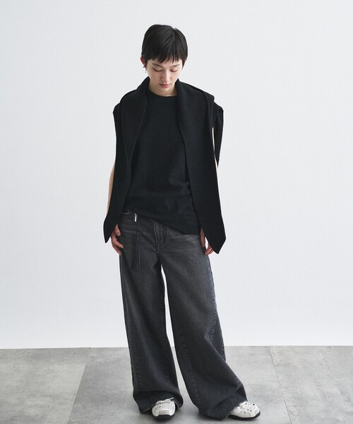 NEEDBY heritage(ニードバイヘリテージ)の「NEEDBY heritage * CODE A|TSUGUMI(その他パンツ・レディース・ブラック・22/26/25/24/23)」の10枚目の写真