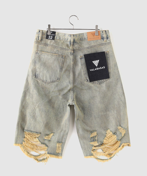 VALABASAS(ヴァラバサス)の「VALABASAS / ヴァラバサス "ICELAND" DENIM SHORTS(その他パンツ・メンズ・ブルー・LARGE/MEDIUM)」の2枚目の写真