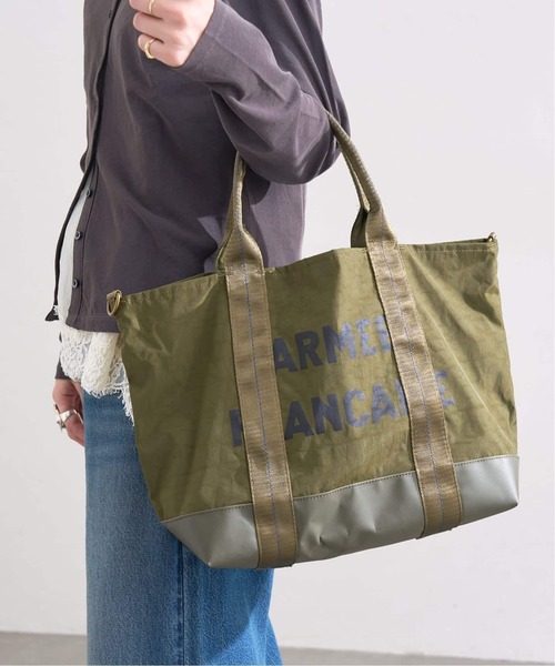 LUCEBER(ルースバー)の「《追加5》別注【LUCEBER/ルースバー】militaryショルダーBAG(トートバッグ・レディース・カーキ/ベージュ/ブラック/ブラウン・FREE)」の20枚目の写真