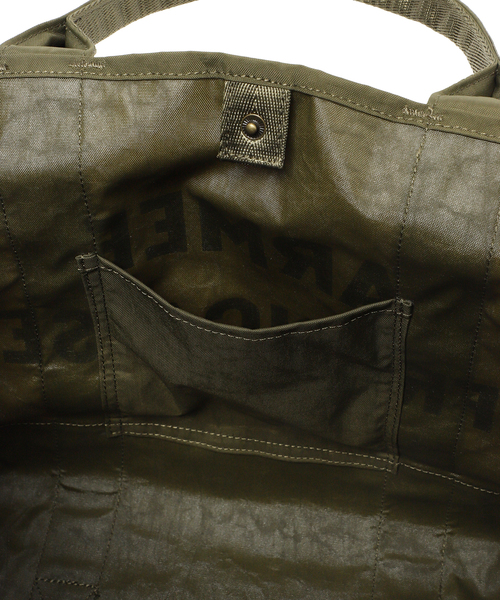 LUCEBER(ルースバー)の「《追加5》別注【LUCEBER/ルースバー】militaryショルダーBAG(トートバッグ・レディース・カーキ/ベージュ/ブラック/ブラウン・FREE)」の11枚目の写真