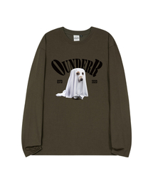 BOO_オーバーサイズ_ロングスリーブ [カーキ]