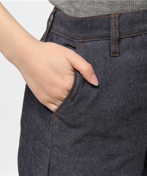 N.（N. Natural Beauty Basic）（エヌエヌナチュラルビューティーベーシック）の「インディゴワイドセンタープレス（その他パンツ・レディース・ネイビー・MEDIUM/SMALL）」の11枚目の写真