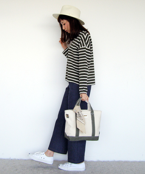 N.（N. Natural Beauty Basic）（エヌエヌナチュラルビューティーベーシック）の「インディゴワイドセンタープレス（その他パンツ・レディース・ネイビー・MEDIUM/SMALL）」の7枚目の写真