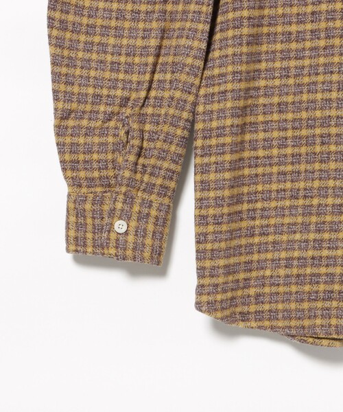 BEAMS HEART(ビームスハート)の「チェック ネルシャツ(シャツ/ブラウス・メンズ・ブラウン/ネイビー・SMALL/LARGE/MEDIUM)」の5枚目の写真