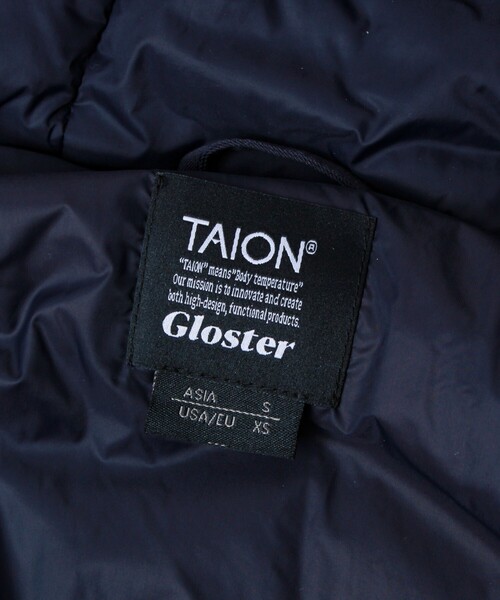 TAION(タイオン)の「【TAION/タイオン】別注 ミドル丈フードダウンジャケット(ダウンジャケット/コート・メンズ・オリーブ/ネイビー/ブラック・S/M/L)」の10枚目の写真