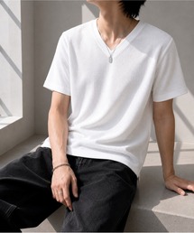 【Bls】 【ZM】【Bling Leads】サーマルワッフル V/N TEE