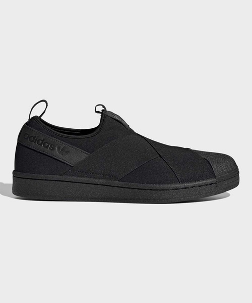 adidas(アディダス)の「SSTスリッポン / Superstar Slip On / アディダスオリジナルス adidas Originals(スリッポン・メンズ・ブラック・27.0cm/26.5cm/26.0cm/25.5cm/29.0cm/28.5cm/24.5cm/24.0cm/23.5cm/23.0cm/25.0cm/22.5cm/22.0cm/28.0cm/27.5cm)」の1枚目の写真