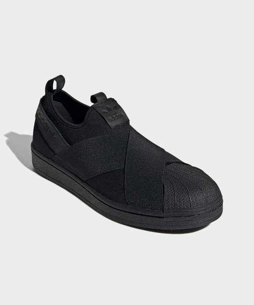 adidas(アディダス)の「SSTスリッポン / Superstar Slip On / アディダスオリジナルス adidas Originals(スリッポン・メンズ・ブラック・27.0cm/26.5cm/26.0cm/25.5cm/29.0cm/28.5cm/24.5cm/24.0cm/23.5cm/23.0cm/25.0cm/22.5cm/22.0cm/28.0cm/27.5cm)」の4枚目の写真