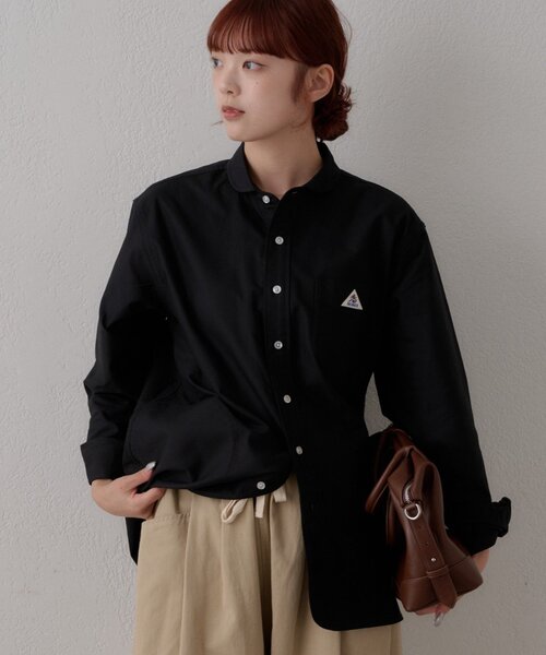 GEVACO(ゲバコ)の「【GEVACO】ショールカラー前開きポケットシャツ(シャツ/ブラウス・メンズ・オリーブ/ブラック・LARGE/MEDIUM)」の3枚目の写真