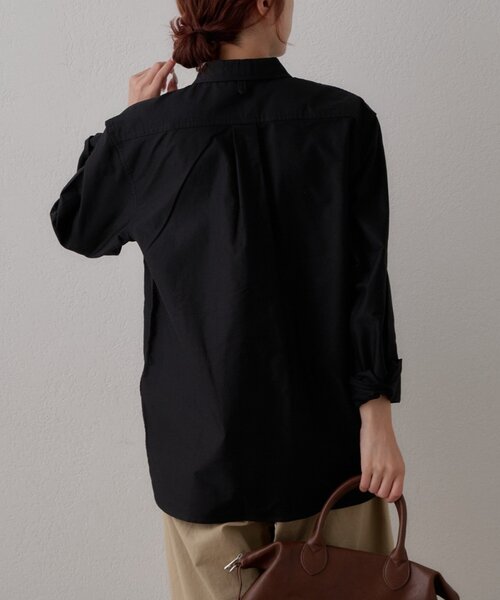 GEVACO(ゲバコ)の「【GEVACO】ショールカラー前開きポケットシャツ(シャツ/ブラウス・メンズ・オリーブ/ブラック・LARGE/MEDIUM)」の6枚目の写真