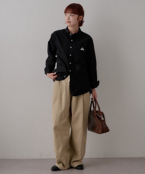 GEVACO(ゲバコ)の「【GEVACO】ショールカラー前開きポケットシャツ(シャツ/ブラウス・メンズ・オリーブ/ブラック・LARGE/MEDIUM)」の7枚目の写真