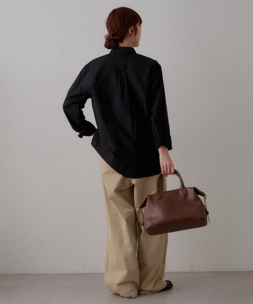 GEVACO(ゲバコ)の「【GEVACO】ショールカラー前開きポケットシャツ(シャツ/ブラウス・メンズ・オリーブ/ブラック・LARGE/MEDIUM)」の9枚目の写真
