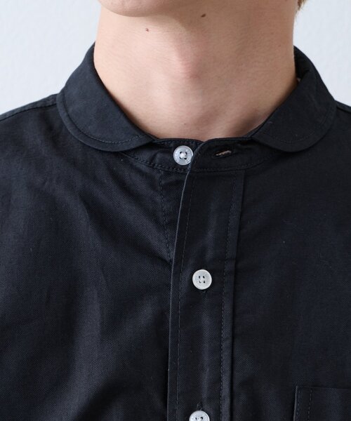 GEVACO(ゲバコ)の「【GEVACO】ショールカラー前開きポケットシャツ(シャツ/ブラウス・メンズ・オリーブ/ブラック・LARGE/MEDIUM)」の13枚目の写真