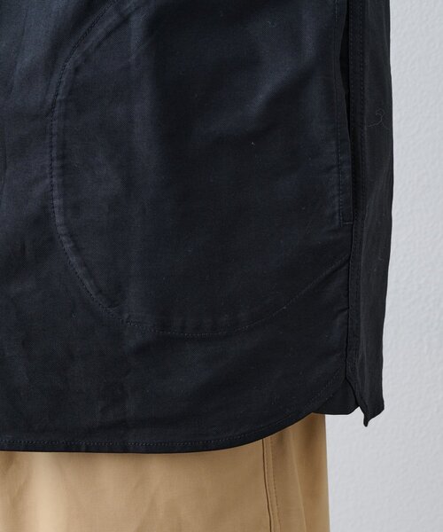 GEVACO(ゲバコ)の「【GEVACO】ショールカラー前開きポケットシャツ(シャツ/ブラウス・メンズ・オリーブ/ブラック・LARGE/MEDIUM)」の17枚目の写真