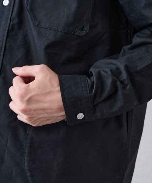 GEVACO(ゲバコ)の「【GEVACO】ショールカラー前開きポケットシャツ(シャツ/ブラウス・メンズ・オリーブ/ブラック・LARGE/MEDIUM)」の18枚目の写真