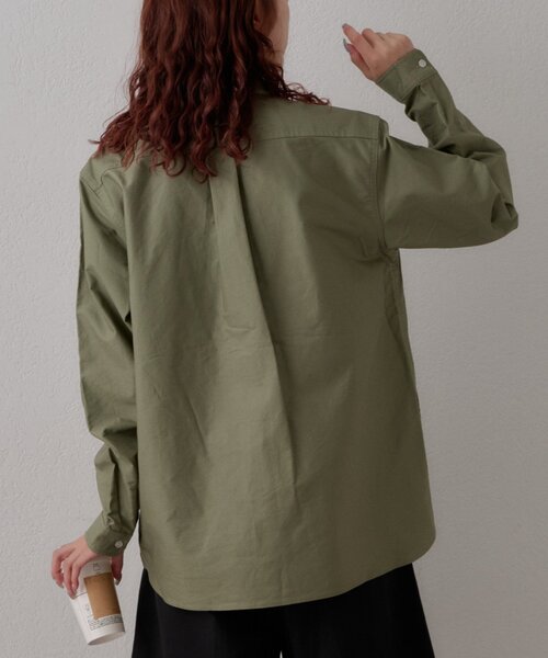 GEVACO(ゲバコ)の「【GEVACO】ショールカラー前開きポケットシャツ(シャツ/ブラウス・メンズ・オリーブ/ブラック・LARGE/MEDIUM)」の22枚目の写真