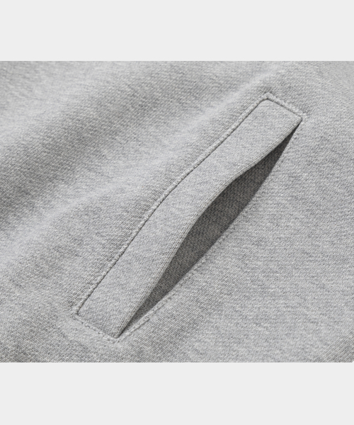 LETTERCOMO（レテルコモ）の「ヘビーウェイトクロップフードブルゾングレー（パーカー・レディース・グレー・MEDIUM/LARGE/X-LARGE）」の4枚目の写真