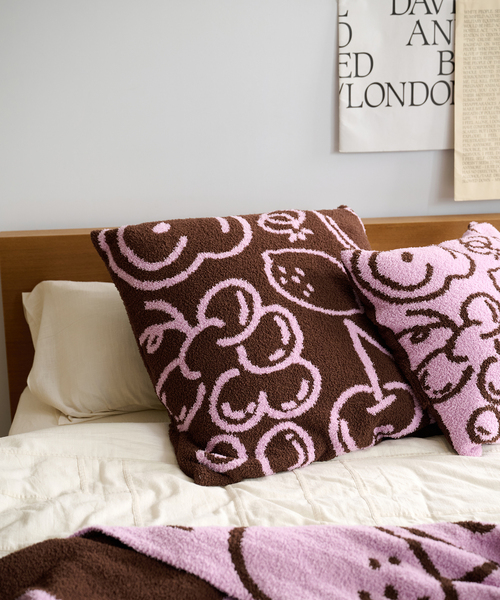 【廃盤】BIG クッションWEST × journal standard CHENILLE YARN FRUITS CUSHION60*60（クッション/クッションカバー