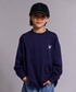PAIRMANON STREET（ペアマノンストリート）の「【90-160cm】【綿100%】 吸水速乾 ワンポイント 刺繍  ロンT 長袖 Tシャツ 【PAIRMANON STREET】（Tシャツ/カットソー・130）」