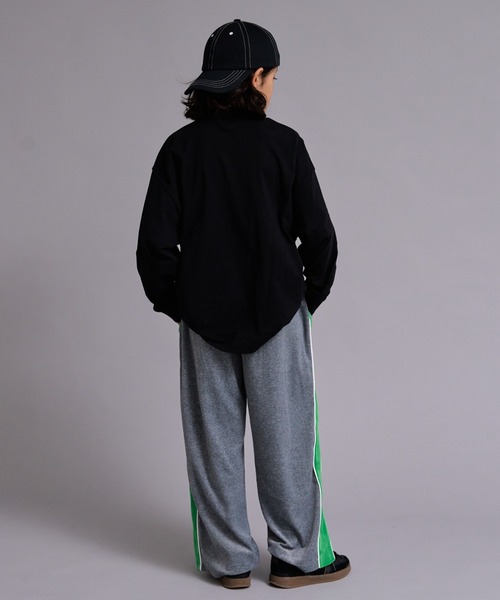 PAIRMANON STREET(ペアマノンストリート)の「【90-160cm】【綿100%】 吸水速乾 ワンポイント 刺繍 ロンT 長袖 Tシャツ 【PAIRMANON STREET】(Tシャツ/カットソー・キッズ・カーキ/ホワイト/ブラック/パープル/ブルー/ベージュ系その他/ネイビー・100/120/110/90/160/150/140/130)」の14枚目の写真