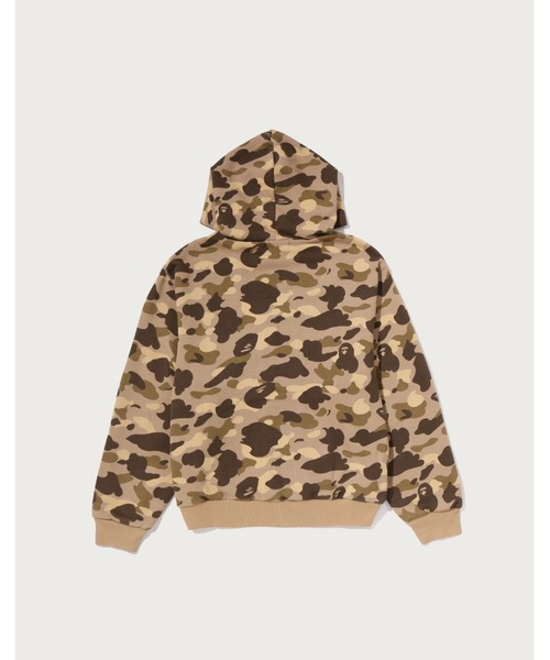 A BATHING APE（アベイシングエイプ）の「COLOR CAMO HEAVY WASHED CROPPED FIT ZIP HOODIE（パーカー・メンズ・ブラック/ネイビー/ブラウン/レッド・XX-LARGE/X-LARGE/SMALL/MEDIUM/LARGE）」の6枚目の写真