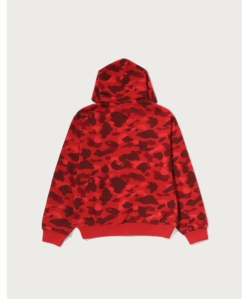 A BATHING APE（アベイシングエイプ）の「COLOR CAMO HEAVY WASHED CROPPED FIT ZIP HOODIE（パーカー・メンズ・ブラック/ネイビー/ブラウン/レッド・XX-LARGE/X-LARGE/SMALL/MEDIUM/LARGE）」の8枚目の写真