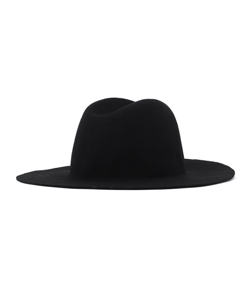 NANO universe(ナノユニバース)の「LONG BRIM WOOL FEDRA 2015(ハット・レディース・ブラック/ベージュ・FREE)」の4枚目の写真
