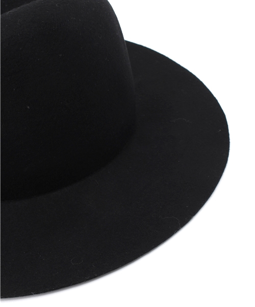 NANO universe(ナノユニバース)の「LONG BRIM WOOL FEDRA 2015(ハット・レディース・ブラック/ベージュ・FREE)」の6枚目の写真