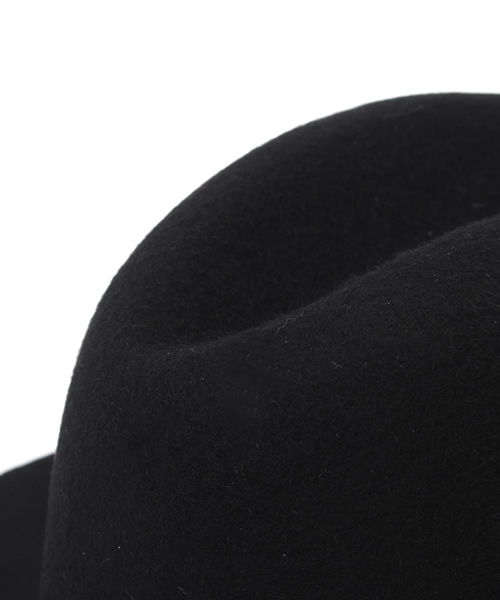 NANO universe(ナノユニバース)の「LONG BRIM WOOL FEDRA 2015(ハット・レディース・ブラック/ベージュ・FREE)」の7枚目の写真