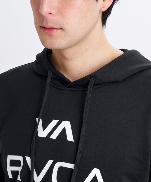 RVCA(ルーカ)の「RVCA メンズ RVCA FLEX HD パーカー 【2026年秋冬モデル】/ルーカプルオーバフーディー(パーカー・メンズ・ブラック/ヘザーグレー/アーミー・X-LARGE/LARGE/MEDIUM/SMALL)」の6枚目の写真