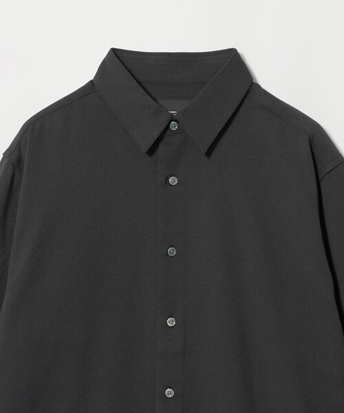 green label relaxing(グリーンレーベルリラクシング)の「【WEB限定】JUST fit ウールライク 長袖 シャツ(シャツ/ブラウス・メンズ・ブラック/ダークグリーン・M/L/XL/S)」の10枚目の写真