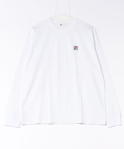 FILA(フィラ)の「《FILA》FILA L/S T-SHIRT(Tシャツ/カットソー・レディース・ホワイト/グレー/ブラック・XL/L/M/S)」の2枚目の写真