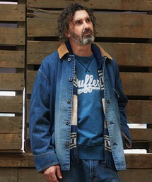 The DUFFER of ST.GEORGE（ザダファーオブセントジョージ）の「[INDIGO LABEL] SELVEDGE DENIM BLOUSON：セットアップ対応 セルヴィッジデニム ブルゾン（カバーオール）」