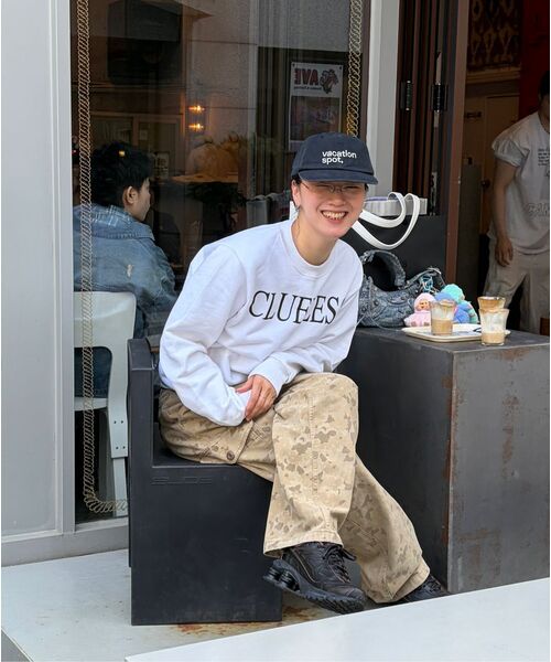 CHOWOO(チョウ)の「オーバーラップポケットカモパンツ(ウォッシュドベージュ)(その他パンツ・メンズ・その他・34/32/30)」の4枚目の写真