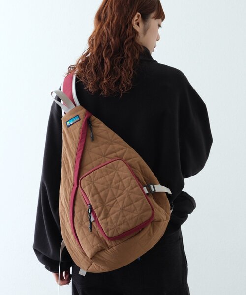 Franklin Climbing（フランクリンクライミング）の「FCキルティングサコッシュ（ショルダーバッグ・メンズ・キャメル/ブルー/ブラック・ONE SIZE）」の17枚目の写真