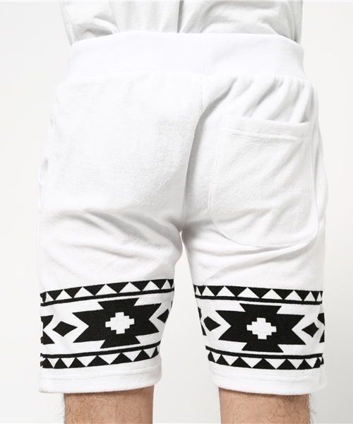 VENCEEXCHANGE（ヴァンスエクスチェンジ）の「パイルオルテガプリントショーツ   （その他パンツ・メンズ・オフホワイト・LARGE/MEDIUM）」の6枚目の写真