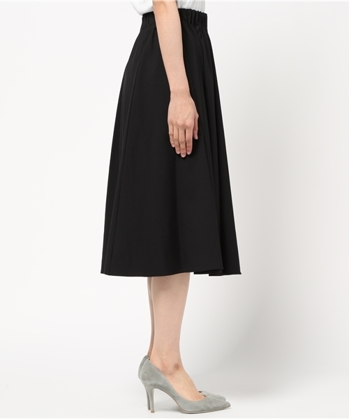 laboratory work（ラボラトリーワーク）の「ウエストタック　ミディスカート（スカート・レディース・ライトグレー/グリーン/キャメル/ピンク/ボルドー/ブラック・MEDIUM）」の8枚目の写真