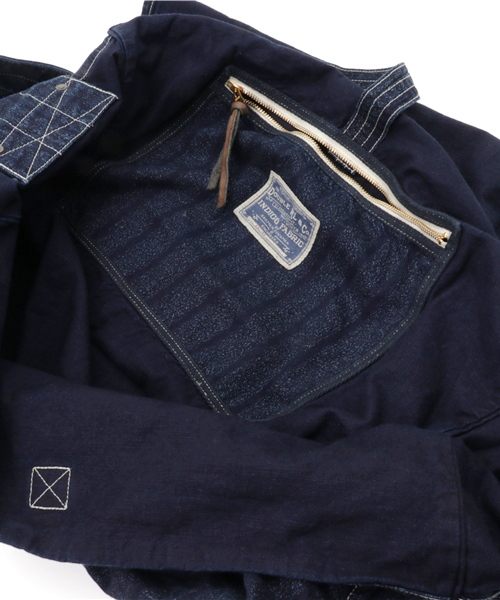 RRL（ダブル アール エル）の「インディゴダイド ツイル ニュースボーイ バッグ（メッセンジャーバッグ・メンズ・ブルー系9・ONE SIZE）」の9枚目の写真