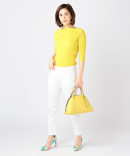 GIANNI CHIARINI（ジャンニ キアリーニ）の「GIANNI CHIARINI ハンドバッグ（ハンドバッグ・レディース・イエロー/ピンク/ホワイト/ターコイズブルー・FREE）」の19枚目の写真