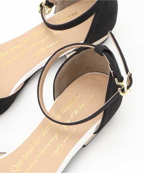 mysty woman（ミスティウーマン）の「Vカットセパレートパンプス（パンプス・レディース・ブラック/サックスブルー/ベージュ・LARGE/MEDIUM）」の9枚目の写真