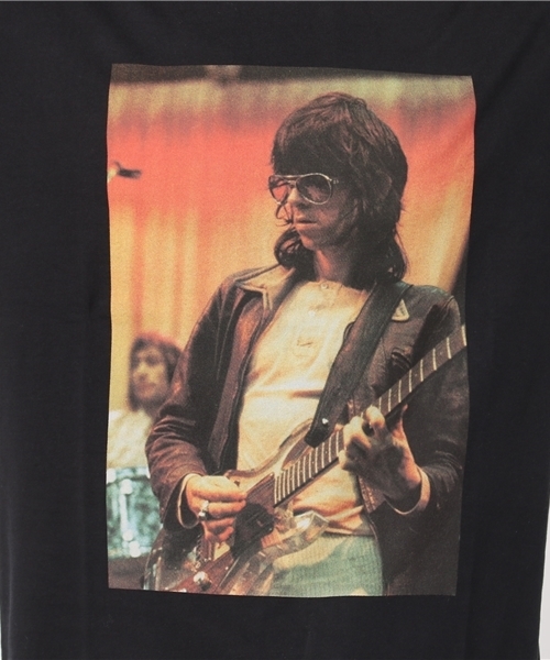 HYSTERIC GLAMOUR（ヒステリックグラマー）の「THE ROLLING STONES/KEITH 1978 プリント Tシャツ（Tシャツ/カットソー・メンズ・ブラック/グレー/ホワイト・MEDIUM/SMALL/LARGE）」の9枚目の写真