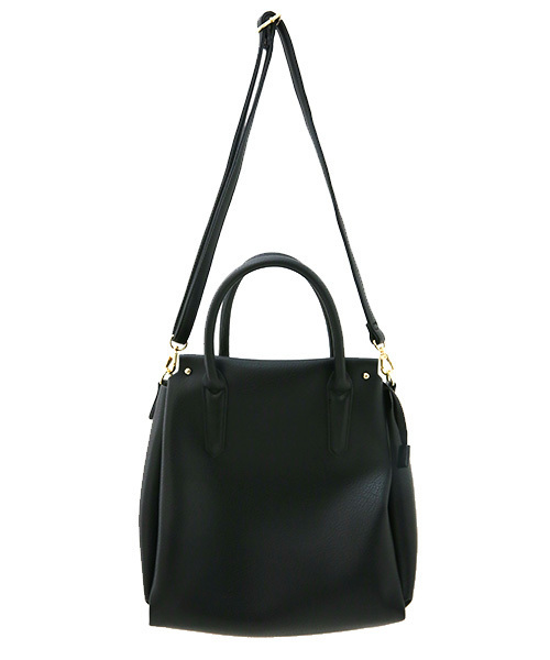 Luz Llena（ラズレナ）の「[2way]スクエアトートバッグ（トートバッグ・レディース・ライトグレー/ブラウン/ブラック・ﾌﾘ-）」の11枚目の写真