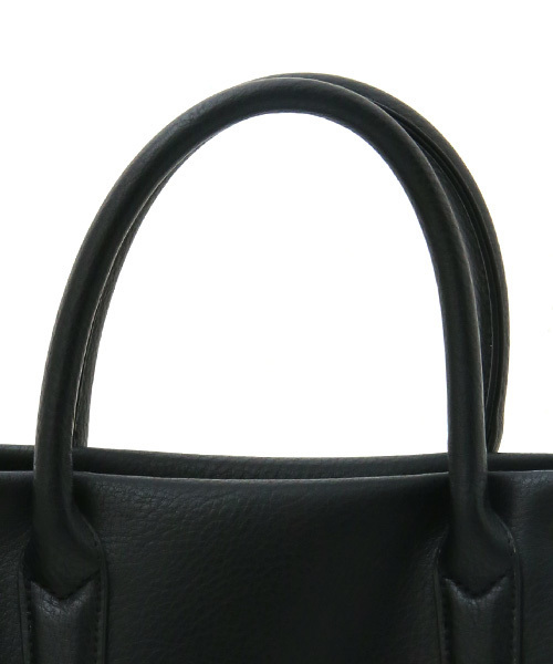 Luz Llena（ラズレナ）の「[2way]スクエアトートバッグ（トートバッグ・レディース・ライトグレー/ブラウン/ブラック・ﾌﾘ-）」の8枚目の写真