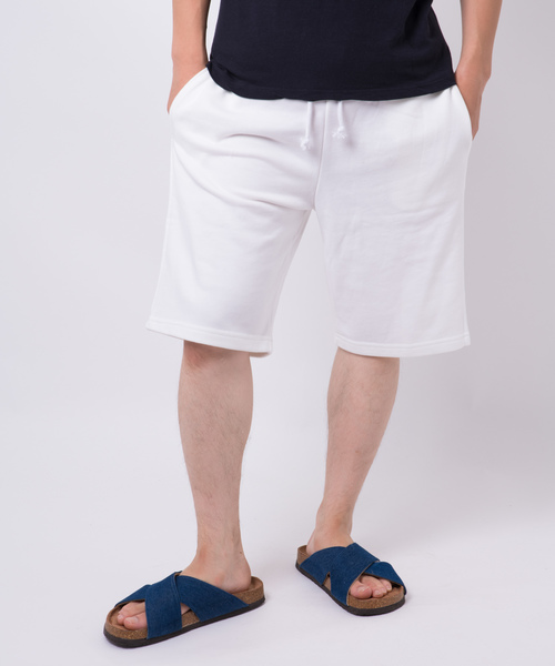 BLUE by MANGROVE(ブルーバイマングローブ)の「【MANGROVE】スウェットハーフパンツ/カモ柄/無地ショートパンツ(その他パンツ・メンズ・グリーン系カモフラージュ/ブラウン系カモフラージュ/グレー系カモフラージュ/ネイビー/ブラック/ホワイト/ブルー/杢グレー/オリーブ/ダークネイビー/インディゴブルー/オフホワイト/グレー/カーキ・MEDIUM/SMALL/LARGE/X-LARGE)」の3枚目の写真