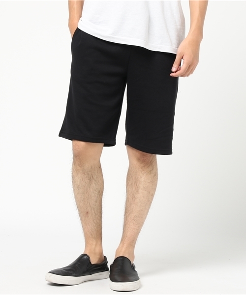 BLUE by MANGROVE(ブルーバイマングローブ)の「【MANGROVE】スウェットハーフパンツ/カモ柄/無地ショートパンツ(その他パンツ・メンズ・グリーン系カモフラージュ/ブラウン系カモフラージュ/グレー系カモフラージュ/ネイビー/ブラック/ホワイト/ブルー/杢グレー/オリーブ/ダークネイビー/インディゴブルー/オフホワイト/グレー/カーキ・MEDIUM/SMALL/LARGE/X-LARGE)」の4枚目の写真
