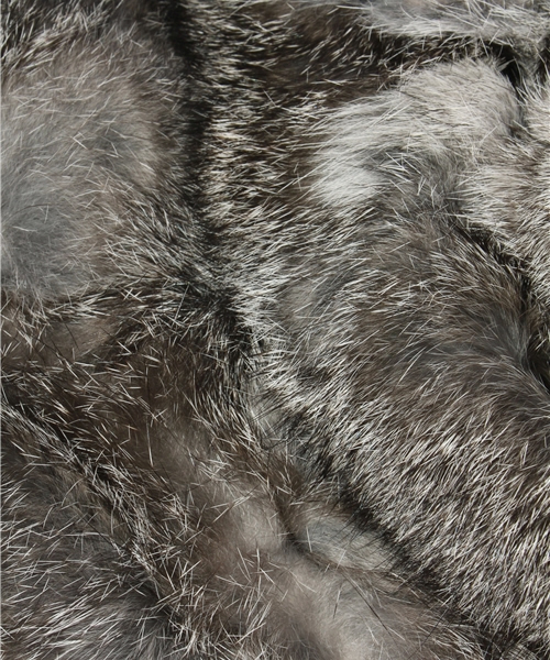 CIAOPANIC（チャオパニック）の「ラビットファーネック（マフラー・レディース・グレー/ピンク/アイボリー・FREE）」の4枚目の写真