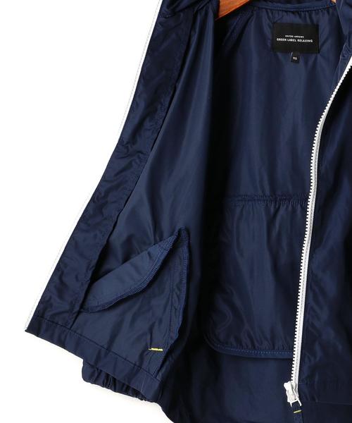 green label relaxing（グリーンレーベルリラクシング）の「◆【キッズ】GLRポケッタブルブルゾン ◆（ブルゾン・キッズ・オリーブ/ネイビー/レッド・115cm/105cm/125cm/135cm/95cm）」の10枚目の写真