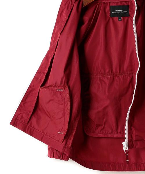 green label relaxing（グリーンレーベルリラクシング）の「◆【キッズ】GLRポケッタブルブルゾン ◆（ブルゾン・キッズ・オリーブ/ネイビー/レッド・115cm/105cm/125cm/135cm/95cm）」の7枚目の写真