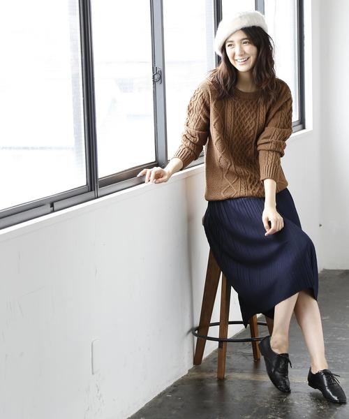 coen（コーエン）の「フェザーベレー（ハンチング/ベレー帽・レディース・アイボリー/ブラウン/オレンジ・FREE）」の13枚目の写真