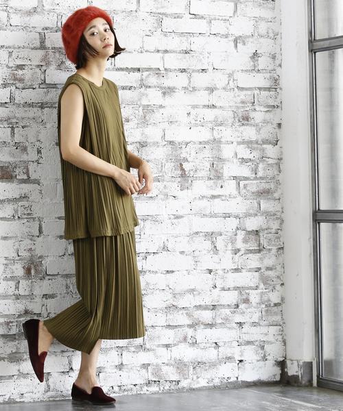 coen（コーエン）の「フェザーベレー（ハンチング/ベレー帽・レディース・アイボリー/ブラウン/オレンジ・FREE）」の7枚目の写真